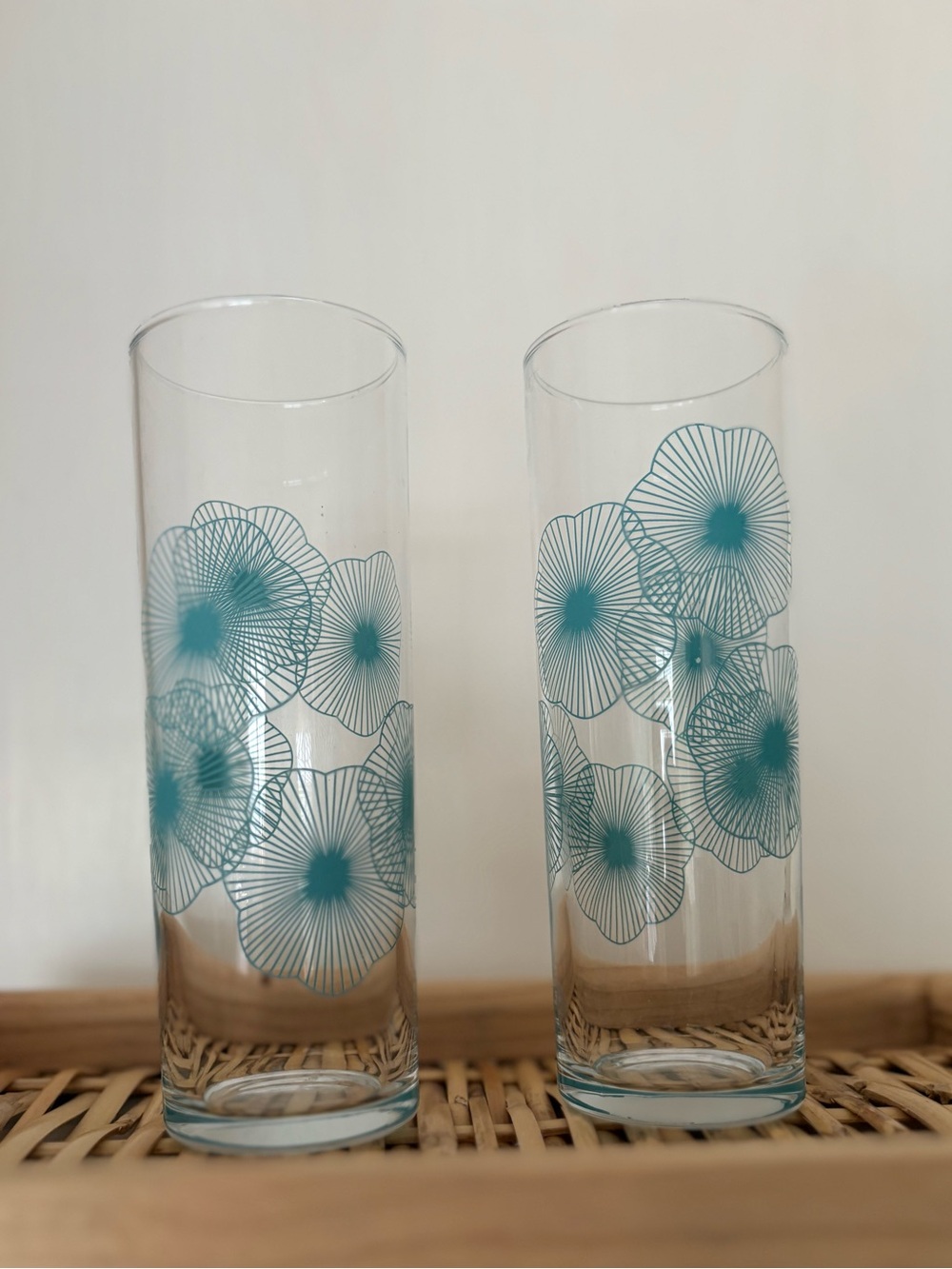 Set of 2 vintage IKEA Tom Collins tumblers